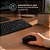 Kit perifericos teclado+mouse sem fio preto - multi (kit) - Imagem 2