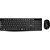 Kit perifericos teclado+mouse sem fio preto - multi (kit) - Imagem 1