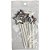 Artigo para decoracao estrela topper prata - art lille (pct.c/10) - Imagem 2