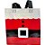 Sacola para presente natal papai noel 22x11x23cm - art lille (pct.c/12) - Imagem 4