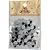Artesanato olho movel 10mm preto - art lille (pct.c/100) - Imagem 2