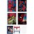 Caderno 01x1 capa dura spider man 80fls - tilibra (pct.c/04) - Imagem 1
