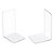 Bibliocanto plastico cristal - carbrink (par) - Imagem 1