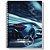 Caderno 01x1 capa dura top cars 80fls - pauta (pct.c/05) - Imagem 3