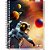 Caderno 01x1 capa dura space 80 folhas - tamoio (pct.c/04) - Imagem 2