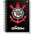 Caderno 10x1 capa dura corinthians 160fls. - kit (pct.c/04) - Imagem 2