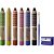 Lapis de cor jumbo mega soft 6cores c/kit 8pcs - summit (cx.c/03) - Imagem 2