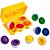Brinquedo pedagogico dipedu ovo inteligente c/6 pec - brw (unidade) - Imagem 2