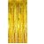 Cortina para decoracao metalizada dourado 1x2m - art lille (unidade) - Imagem 3