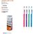 Lapiseira 0.7mm bazze light 4 cores c/borracha - summit (pote-24) - Imagem 1