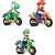 Hot wheels mario kart super mario movie die-cast (sortido) - mattel (cx.c/06) - Imagem 1