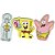Borracha decorada bob esponja mini 3 modelos - leonora (bl.c/03) - Imagem 2