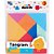 Brinquedo pedagogico dipedu tangran plastico 7pcs - brw (unidade) - Imagem 1