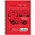 Caderno 01x1 capa dura cars 80fls - foroni (pct.c/04) - Imagem 4