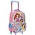 Mochila infantil com rodinha princesa r c/alca rosa gr - xeryus (unidade) - Imagem 3
