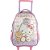 Mochila infantil com rodinha hello kitty r rosa gr - xeryus (unidade) - Imagem 1
