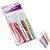 Agulha para croche kit c/08 agulhas (sortido) cabo plas - nybc (blister) - Imagem 1