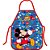 Avental escolar decorado mickey 385x485mm - dac (unidade) - Imagem 1