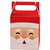 Embalagem para panetone 18x18x18cm caixa papai noel - xingo embalagens (pct.c/05) - Imagem 1