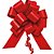 Laco pronto liso 31mmx1,26m vermelho plus - xingo embalagens (pct.c/20) - Imagem 1