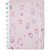 Caderno inteligente grande floral kiss 80fls 215x280mm - caderno inteligente (unidade) - Imagem 1