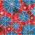 Tnt estampado 1,40m 40g teias aranha vermelho e azul - supper (rl-25mts) - Imagem 1
