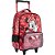 Mochila infantil com rodinha minnie r2 vermelha md - xeryus (unidade) - Imagem 3