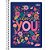 Caderno 01x1 flexivel d+ feminino 96fls. - tilibra (pct.c/05) - Imagem 5
