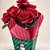 Poli sujinho decorado 49x69cm doce natal vermelho - xingo embalagens (pct.c/50) - Imagem 3