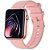 Relogio smartwatch multi m2 amoled rose - multilaser (unidade) - Imagem 1