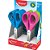 Tesoura escolar pulse jacare canhoto 13cm (sortido) - maped (dp.c/10) - Imagem 1
