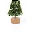 Artigo para decoracao natal arvore mini vd/ouro 22cm - cromus (unidade) - Imagem 3