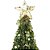 Artigo para decoracao natal arvore mini vd/ouro 22cm - cromus (unidade) - Imagem 2