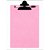 Prancheta plastica pranclip a4 prend.plast.rosa - carbrink (unidade) - Imagem 1