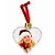 Artigo para decoracao natal enfeite foto coracao  8cm - kit (unidade) - Imagem 1