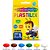 Massa para modelar plastilex 6 cores 90g - acrilex (pct.c/12) - Imagem 1