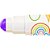 Caneta hidrografica jumbo big ponta esferica 12 cores - brw (unidade) - Imagem 2