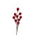 Artigo para decoracao natal galho medio vm/marrom - cromus (pct.c/06) - Imagem 2