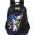 Mochila sonic g preta - luxcel (unidade) - Imagem 1
