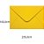 Envelope colorido convite 160x235 amarelo rio de jan.80g - scrity (pct.c/100) - Imagem 2