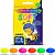 Massa para modelar soft neon 90g. 6 cores - acrilex (pct.c/06) - Imagem 1