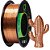 Filamento 3d pla silk cobre 1 kilo - multfila (rolo) - Imagem 1