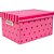 Caixa organizadora amorella g 437x310x240mm - polibras (unidade) - Imagem 4