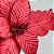 Artigo para decoracao natal flor poinsetia verm.veludo - cromus (pct.c/12) - Imagem 5