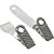 Presilha para cracha clips jacare c/ alca leitosa - mares (pct.c/100) - Imagem 1