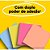 Bloco de recado post-it alegria 47x47mm 8 bl. 90 fls - 3m (unidade) - Imagem 2