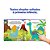 Livro infantil ilustrado toque e sinta no mundo dinossa - bicho esperto (unidade) - Imagem 3
