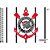 Caderno desenho univ capa dura corinthians 80fls. - kit (pct.c/05) - Imagem 1