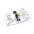 Livro infantil ilustrado pop-up meu prime.livro spidey - bicho esperto (unidade) - Imagem 3