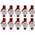 Artigo para decoracao natal miniatura preg. papai noel 3,5 - art lille (pct.c/10) - Imagem 1